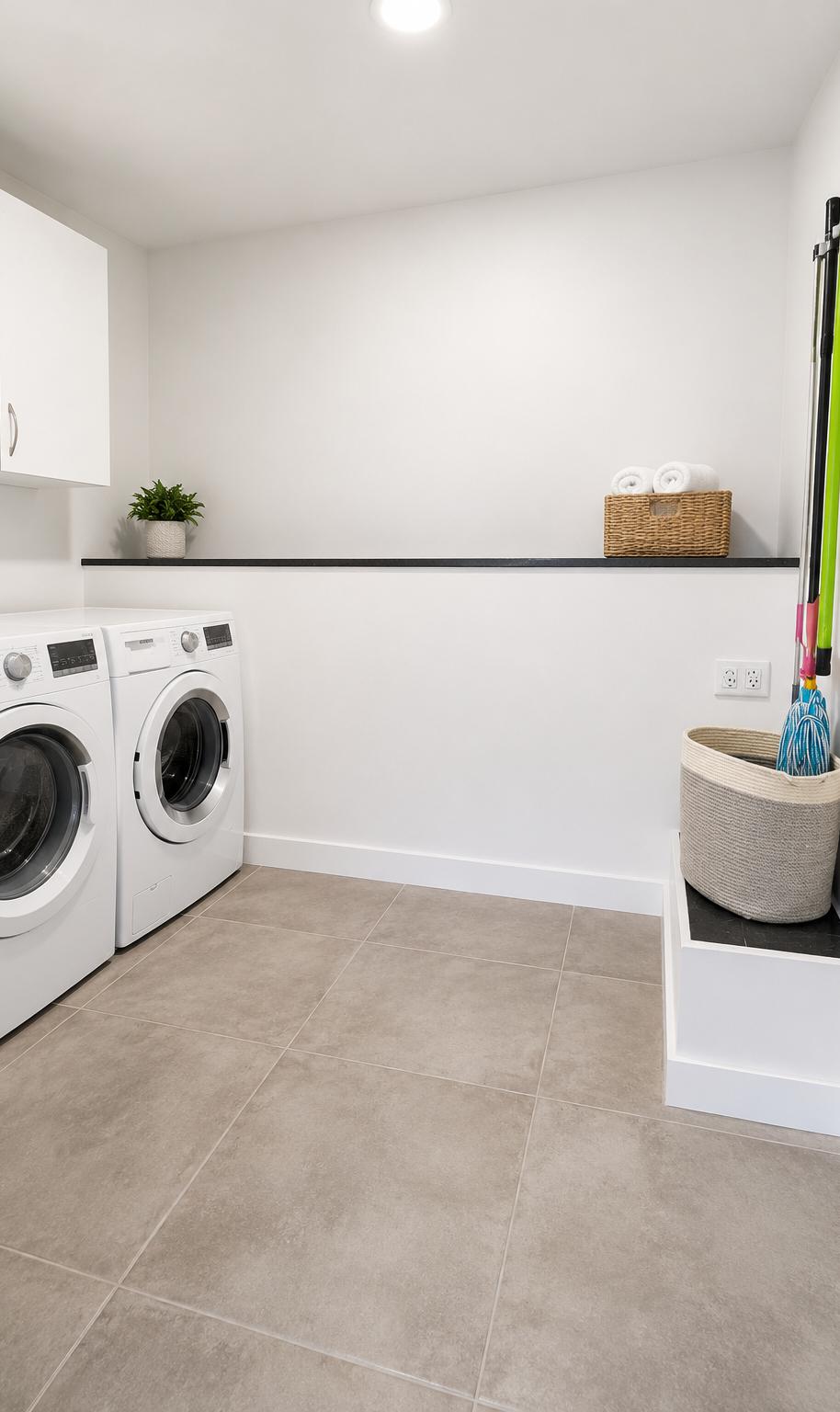 Large utility and laundry room